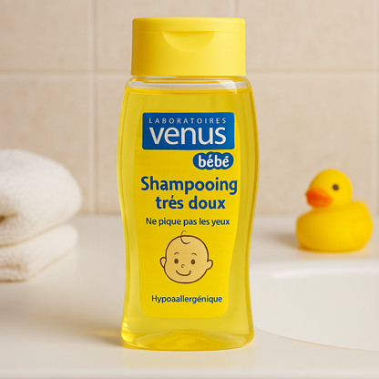 Shampoing pour Bébé Hypoallergénique 250ml Vénus