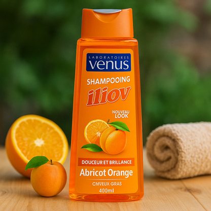 Shampoing Iliov Abricot & Orange 400ml Venus