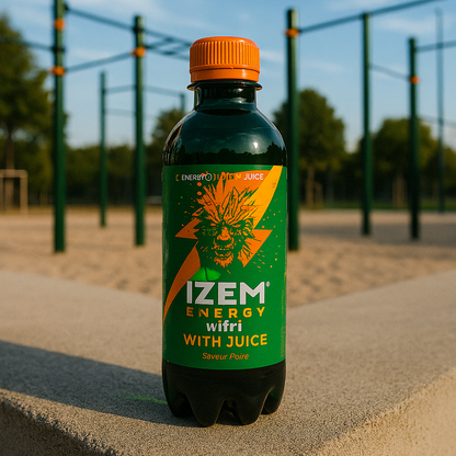 IZEM Energy with Juice Poire 33cl