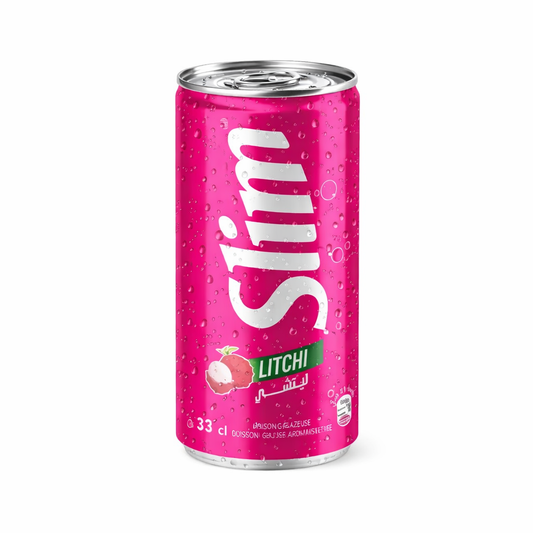 Slim Litchi Canette 33cl & Bouteille 1L