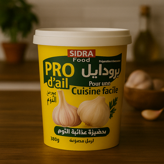 Pro d’Ail SIDRA FOOD 380 g – Préparation à Base d’Ail