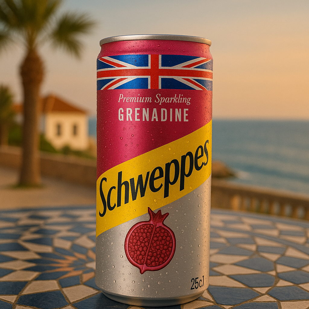 Schweppes Grenadine 25cl & 1L – Saveur Fruitée & Rafraîchissante