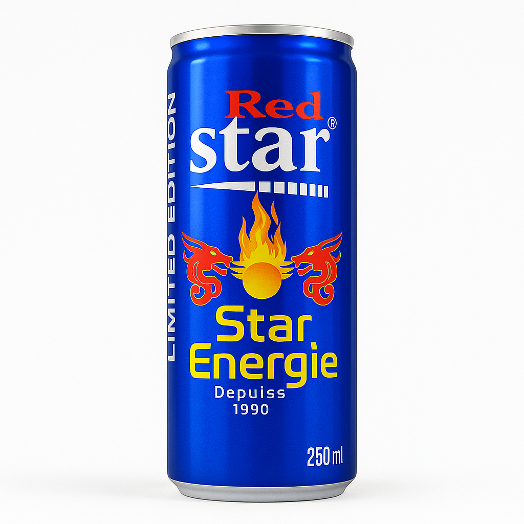 Red Star Énergie – Goût Original 24cl