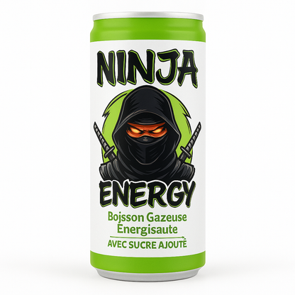 Ninja Energy – Boisson Énergisante Original 24cl