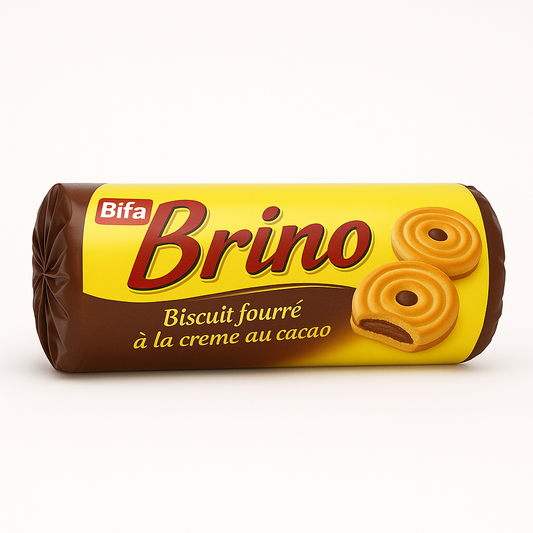Brino Bimo – Biscuit fourré à la crème de cacao 105g