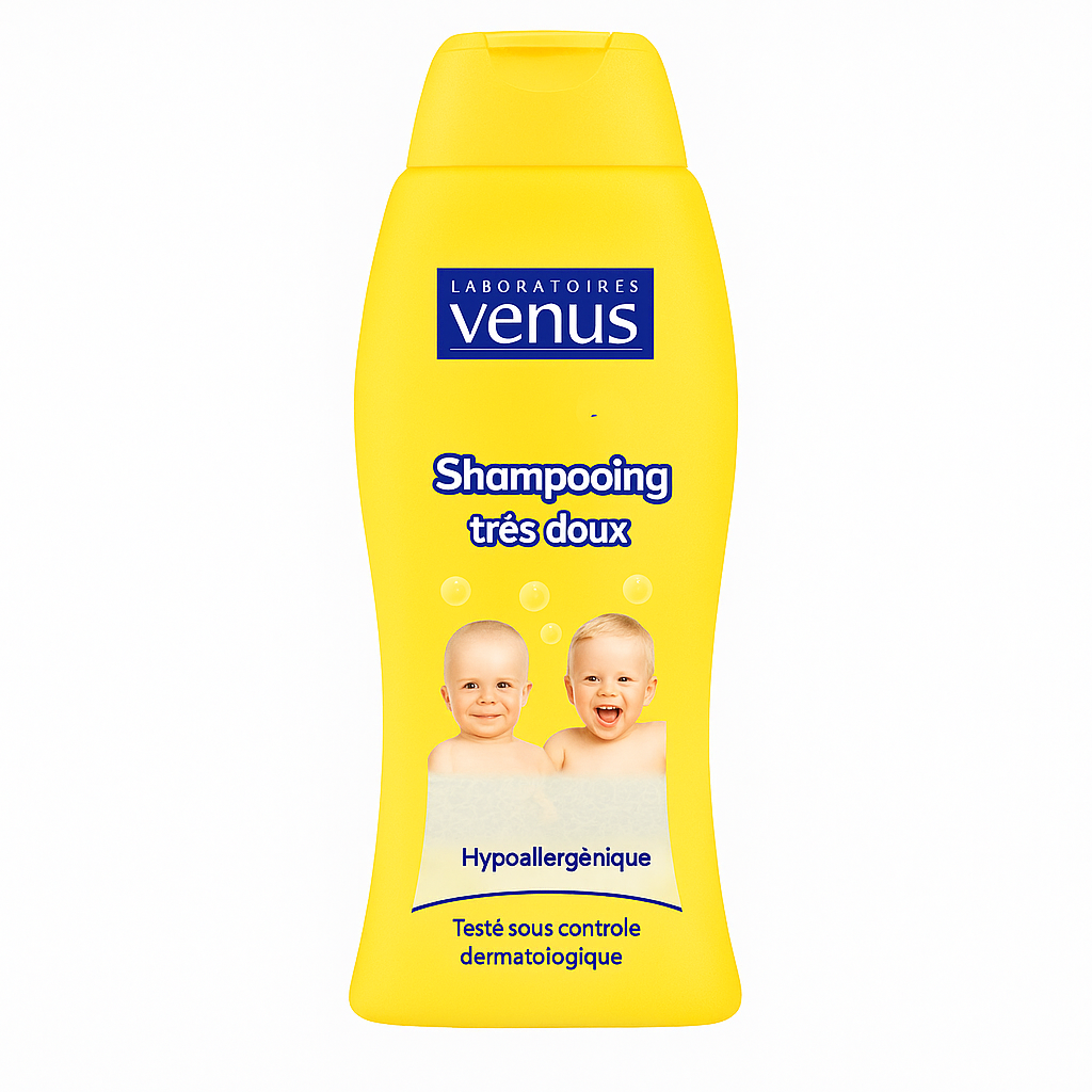 Shampoing pour Bébé Hypoallergénique 250ml Vénus
