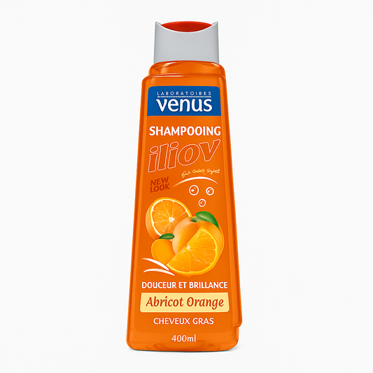 Shampooing Iliov Abricot & Orange 400ml Venus