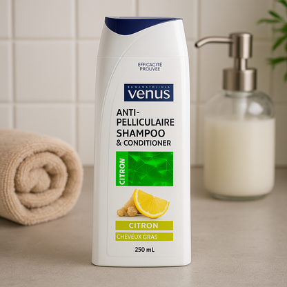 Shampoing Anti-Pelliculaire Citron 250ml Vénus