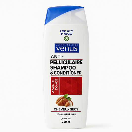 Shampoing & conditioner Anti-pelliculaire Amande Douce 250ml Venus