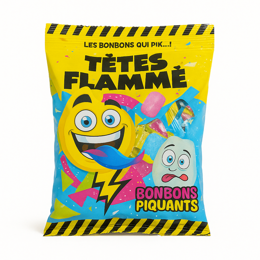 Tête Flammée Bonbons Piquants 200g