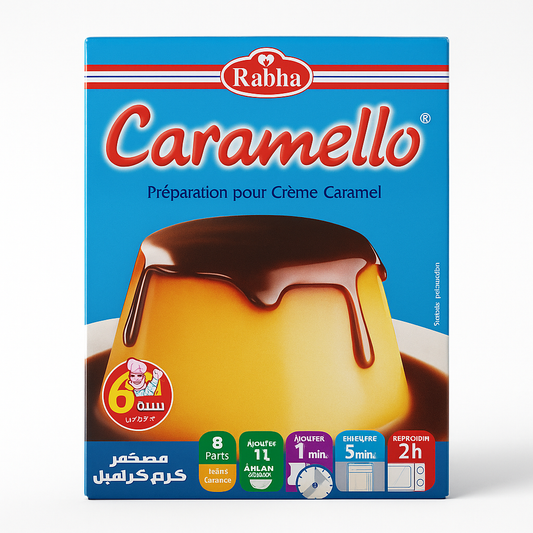 Préparation Flan Caramel Caramello Rabha 150 g
