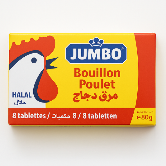 Bouillon Poulet – 8 Tablettes 80g Jumbo