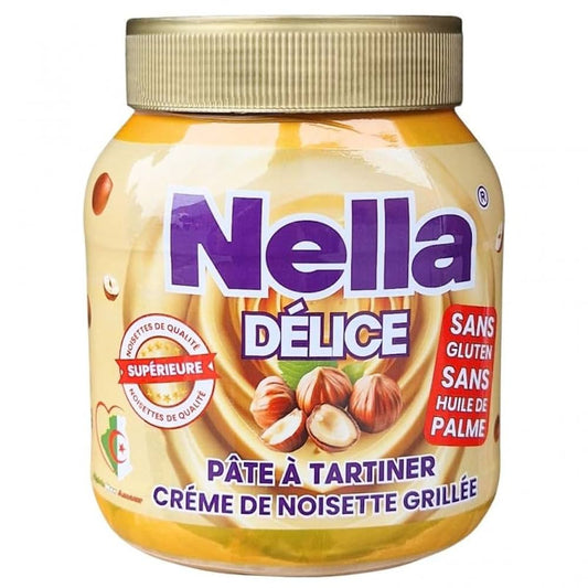 Pâte à Tartiner Crème Noisette Grillée 700g Nella Délice