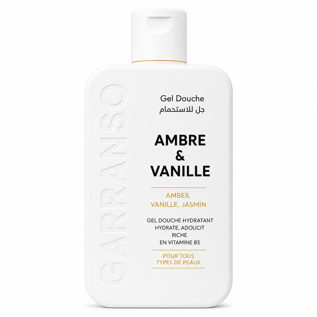 Gel Douche GARRANSO Ambre & Vanille 400ml