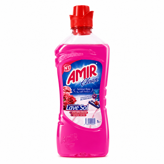 Amir Clean Rose 1 L – Nettoyant Sol Multi-Usages