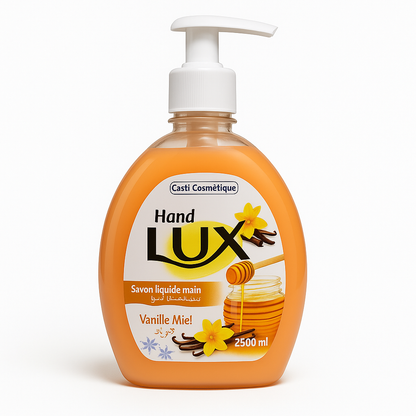 Savon Liquide Vanille Miel 500ml Lux
