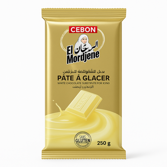 Pâte à Glacer Blanche 250g El Mordjene
