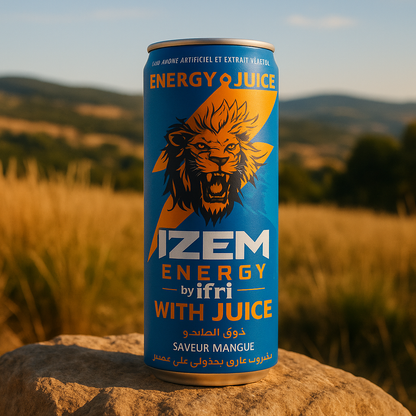 IZEM Energy with Juice Mangue 25cl