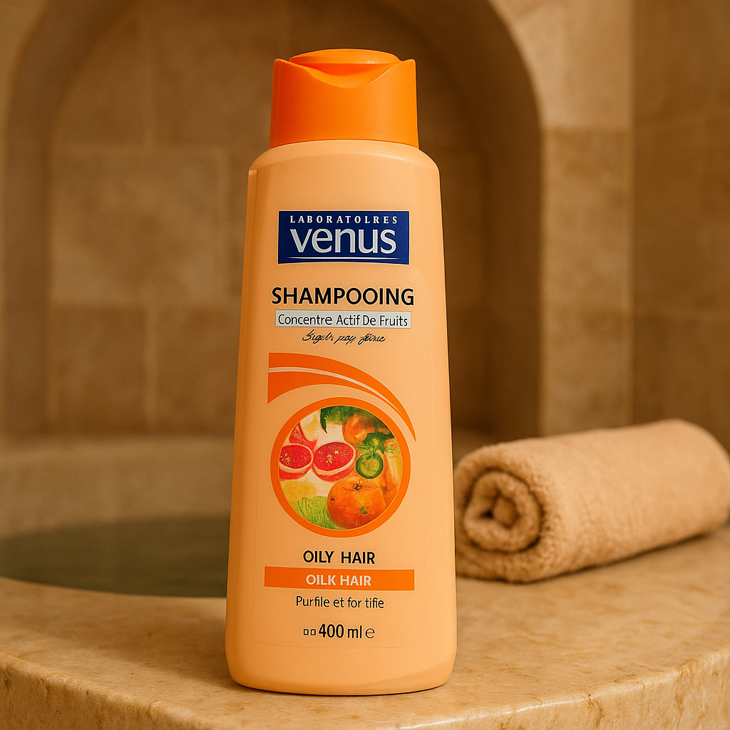 Shampoing Fruits Actifs Cheveux Gras 400ml Venus