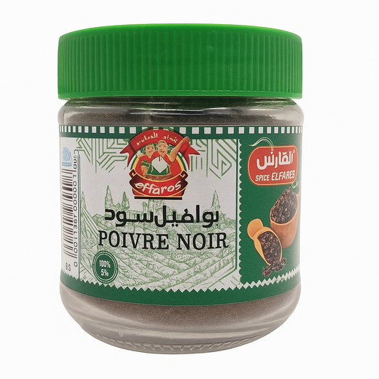 Poivre Noir Moulu Bio El Fares 70g