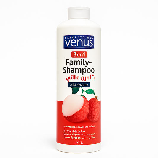 Shampoing 3en1 Kératine Litchi 1L Venus