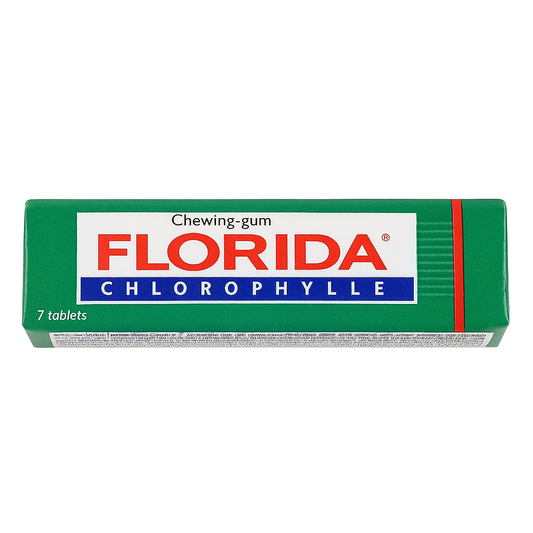 Chewing-Gum Menthe Chlorophylle 7 Tablettes Florida