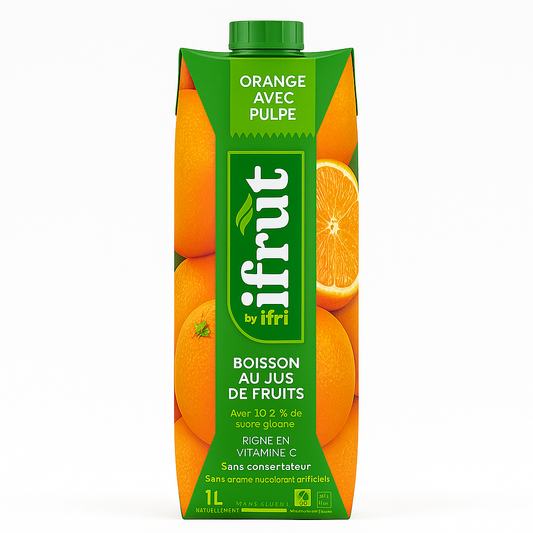 Jus Orange avec Pulpe 1L Ifruit