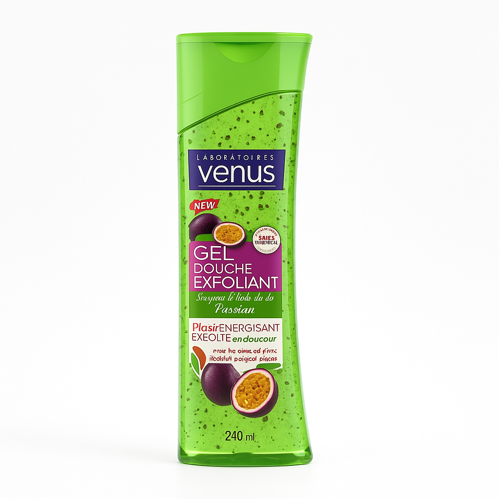 Gel Douche Exfoliant Fruit de la Passion 240ml Venus