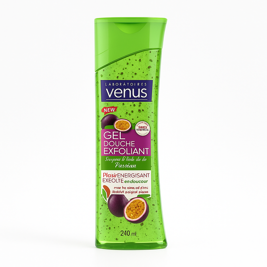 Gel Douche Exfoliant Fruit de la Passion 240ml Venus