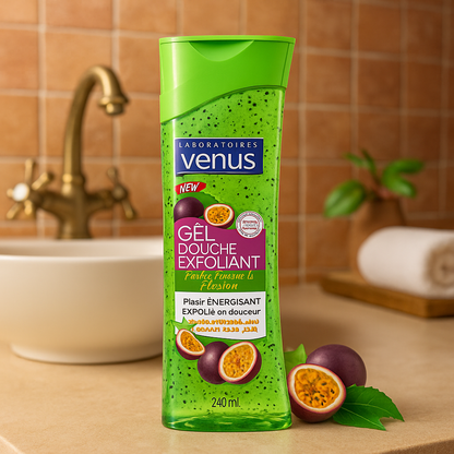 Gel Douche Exfoliant Fruit de la Passion 240ml Venus