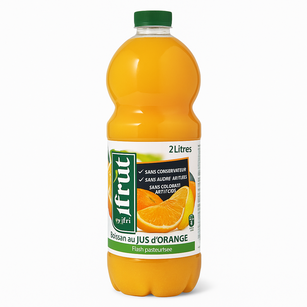 Ifruit Orange 3x1L – Fruity Drink Without Preservatives, Natural and Fresh Orange Taste