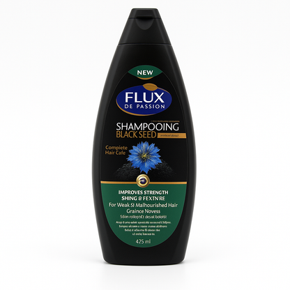 Shampoing Black Seed Graines Noires 425ml Flux de Passion