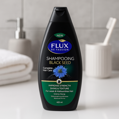 Shampoing Black Seed Graines Noires 425ml Flux de Passion