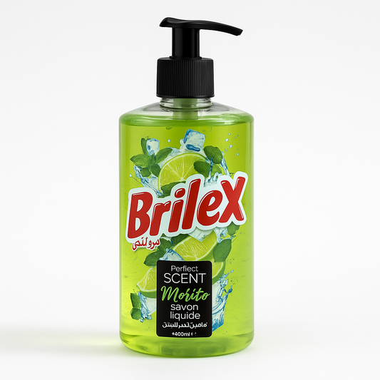 Savon Liquide Parfum Mojito 400ml Brilex