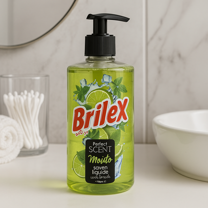Savon Liquide Parfum Mojito 400ml Brilex