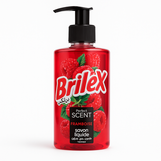 Savon Liquide Framboise 400ml Brilex