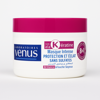Masque HairExcell Shine sans sulfates à la kératine 250ml  Vénus