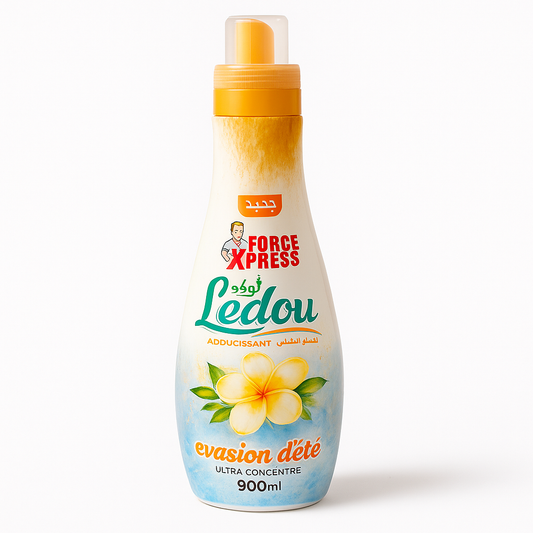 Adoucissant Ledou Évasion d’Été 900ml Force Xpress