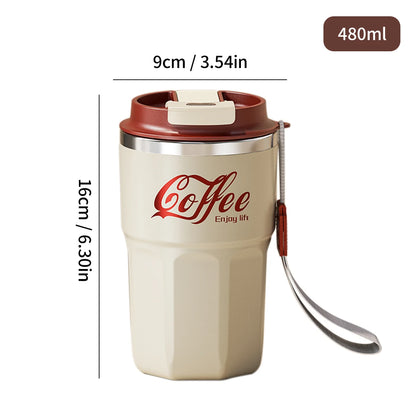 Tasse à café isotherme inox 400ml / 480ml
