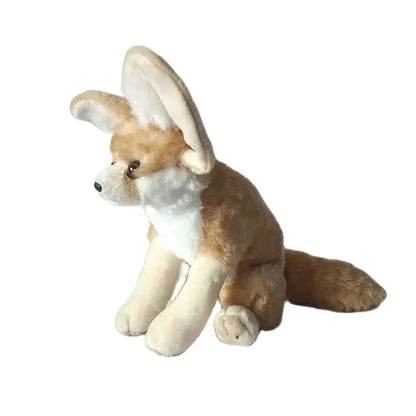 Peluche Fennec réaliste 30 cm – Renard du désert doux aux grandes oreilles