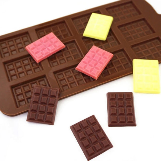 Moule à chocolat en silicone avec 12 emplacements Accessoire pâtisserie antiadhésif