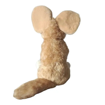 Peluche Fennec réaliste 30 cm – Renard du désert doux aux grandes oreilles
