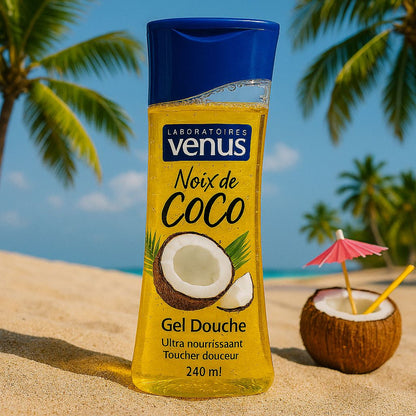 Gel Douche Noix de Coco 240ml Venus