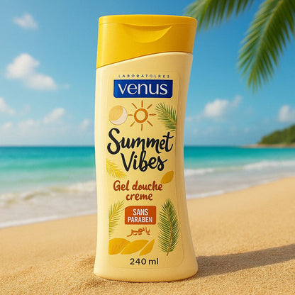 Gel Douche Crème Summer Vibes 240ml Venus