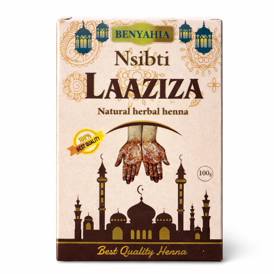 Henné Naturel BENYAHIA Nsibti Laaziza – Poudre Fine 100 g